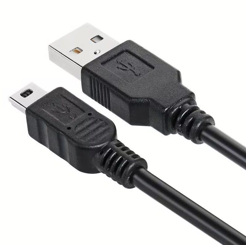USB Cable for Texas Instruments Calculators TI-Nspire CX, CX CAS, TouchPad, TI-84 Plus C - Data Transfer & Charging - 100 cm - Street Tech®
