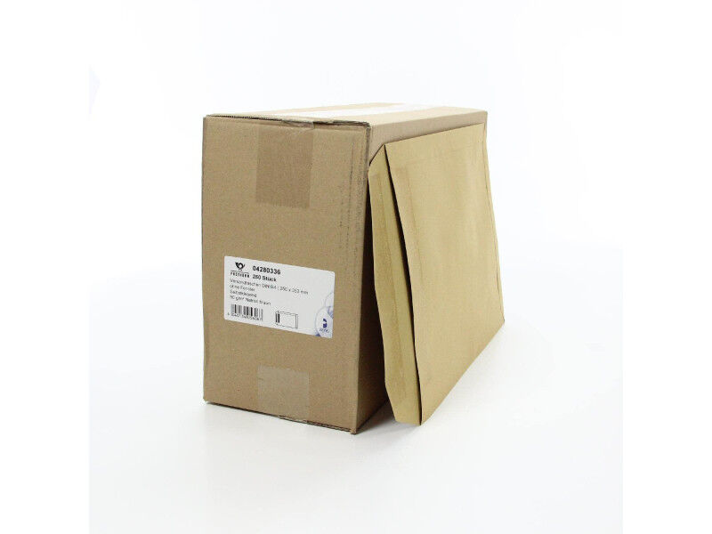 MAILmedia Self-Adhesive Shipping Envelopes DIN B4, No Window, 18.8g Weight, 90g/m² (39202-7)