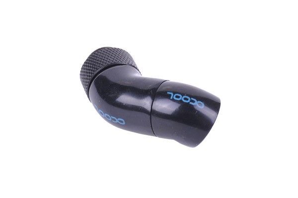 Alphacool Liquid Cooling System Fitting Adapter - Deep Black - 5.22 mm