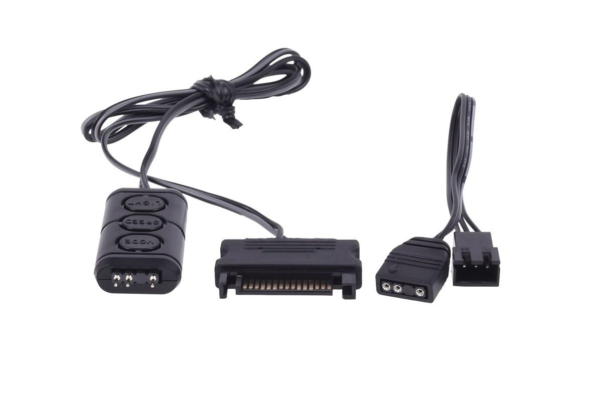 Alphacool Aurora Eiscontrol Addressable RGB Controller - Black