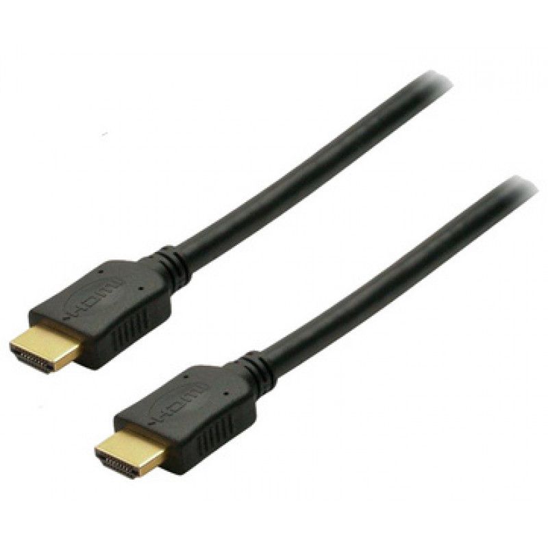 S-Conn Handels HDMI Cable with Ethernet - 20m, Shielded, Black