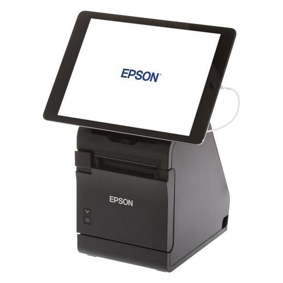 Epson TM m30II-S Thermal Printer - 7.95cm Roll, 203 x 203 dpi, Up to 250mm/sec, USB 2.0, LAN, Host USB 2.0, Lightning - Cutter - Black