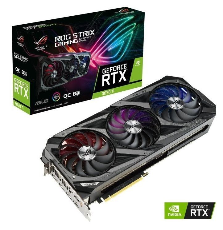 ASUS ROG Strix RTX 3070 Ti - OC Edition Graphics Card