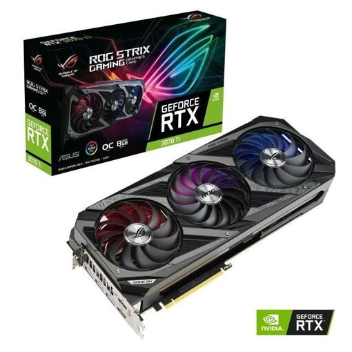 Carte graphique ASUS ROG Strix RTX 3070 Ti - Édition OC