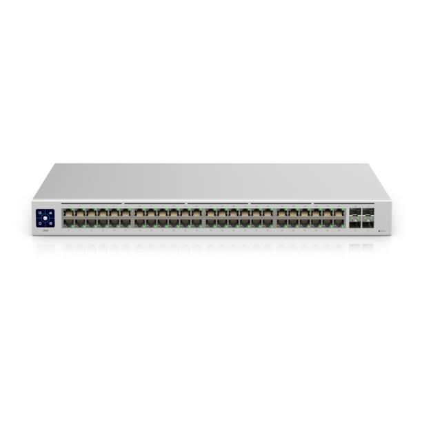 Conmutador de red administrado Ubiquiti UniFi USW-48 L2 Gigabit Ethernet (10/100/1000) Plata