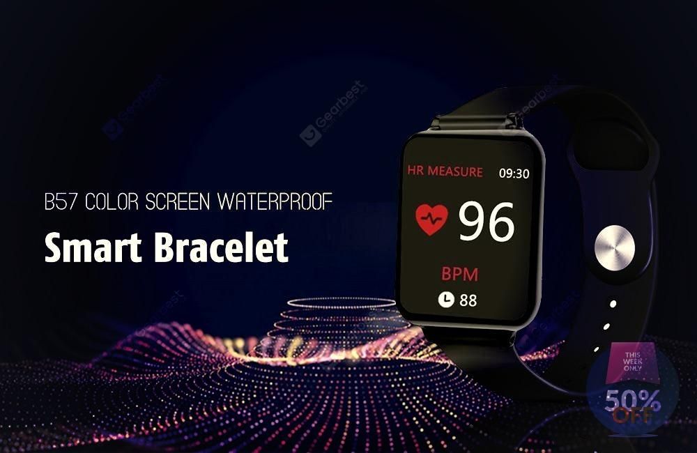 CHAMPLOODEAL B57 Smartwatch - Rose