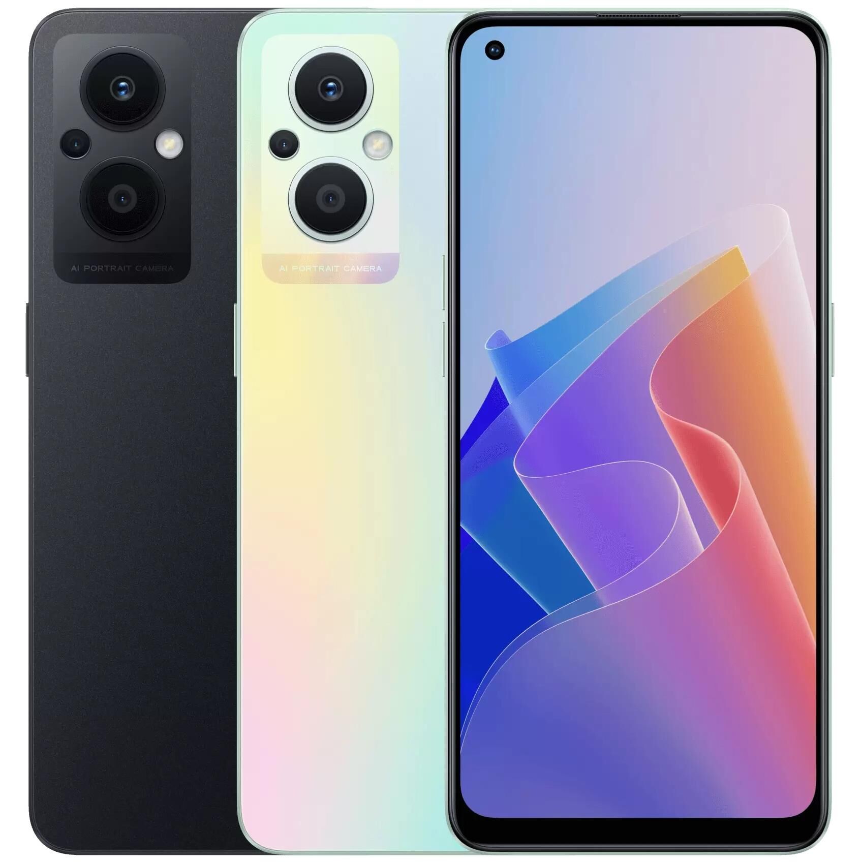Oppo 8 Lite - 6.43" FHD+ Display, Snapdragon 695 5G, 8GB RAM, 128GB Storage, 64MP Triple Rear Cameras, 4500mAh Battery, Black