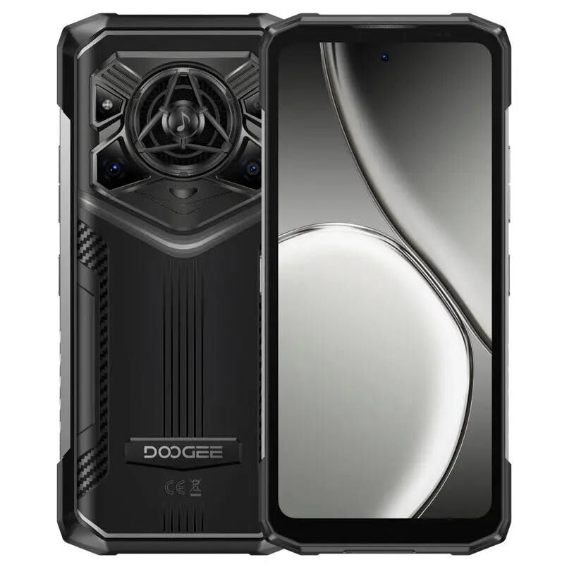 Doogee Blade 20 Pro 6.6" Double SIM Android 15 USB Type-C 6 Go 256 Go 11800 mAh Noir et Gris