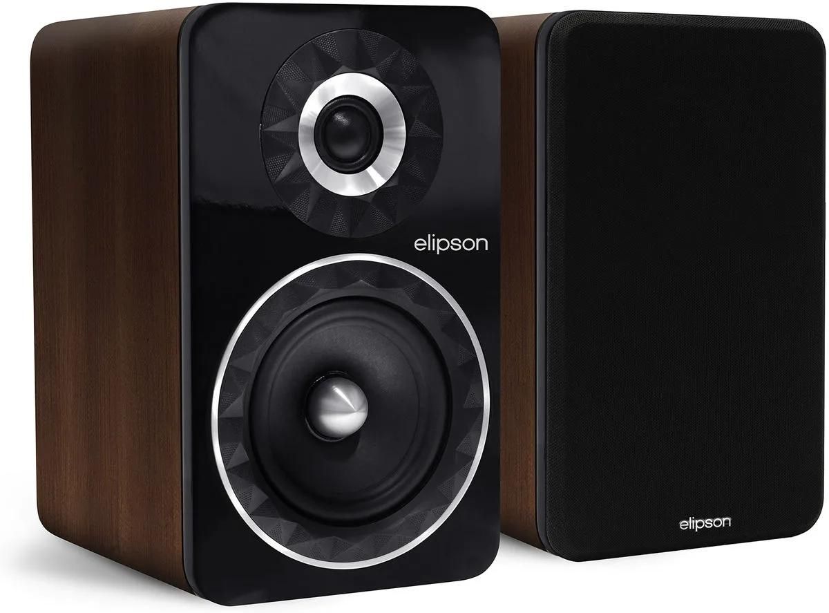 Elipson Prestige Facet 6B Library Speakers (Pair) - Walnut