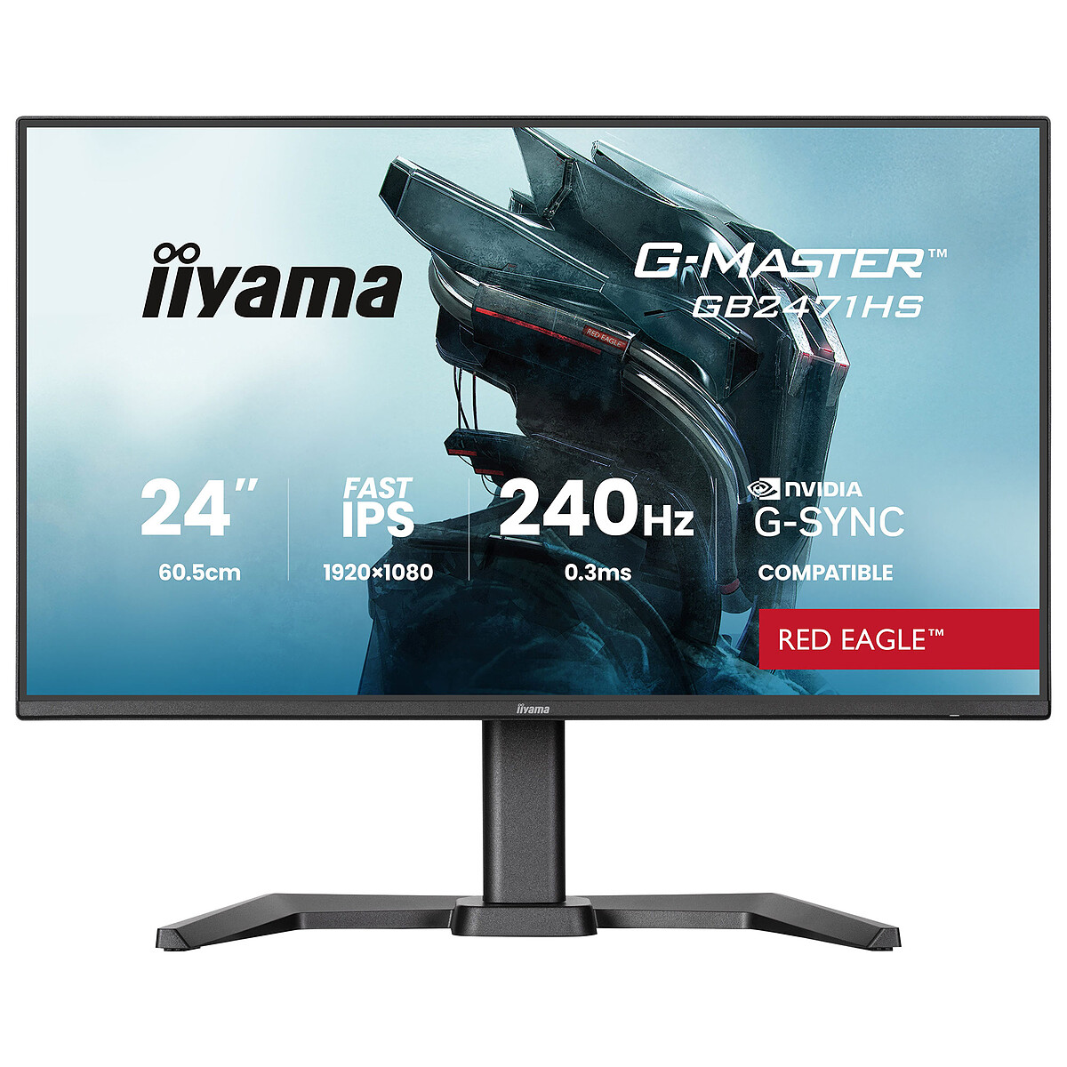 iiyama G-Master GB2471HS-B1 Red Eagle 23.8" LED