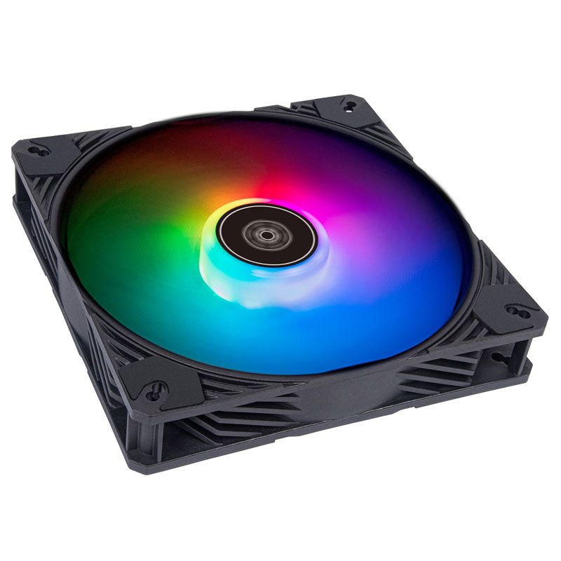 Silverstone Shark Force ARGB Fan - 140mm, Black