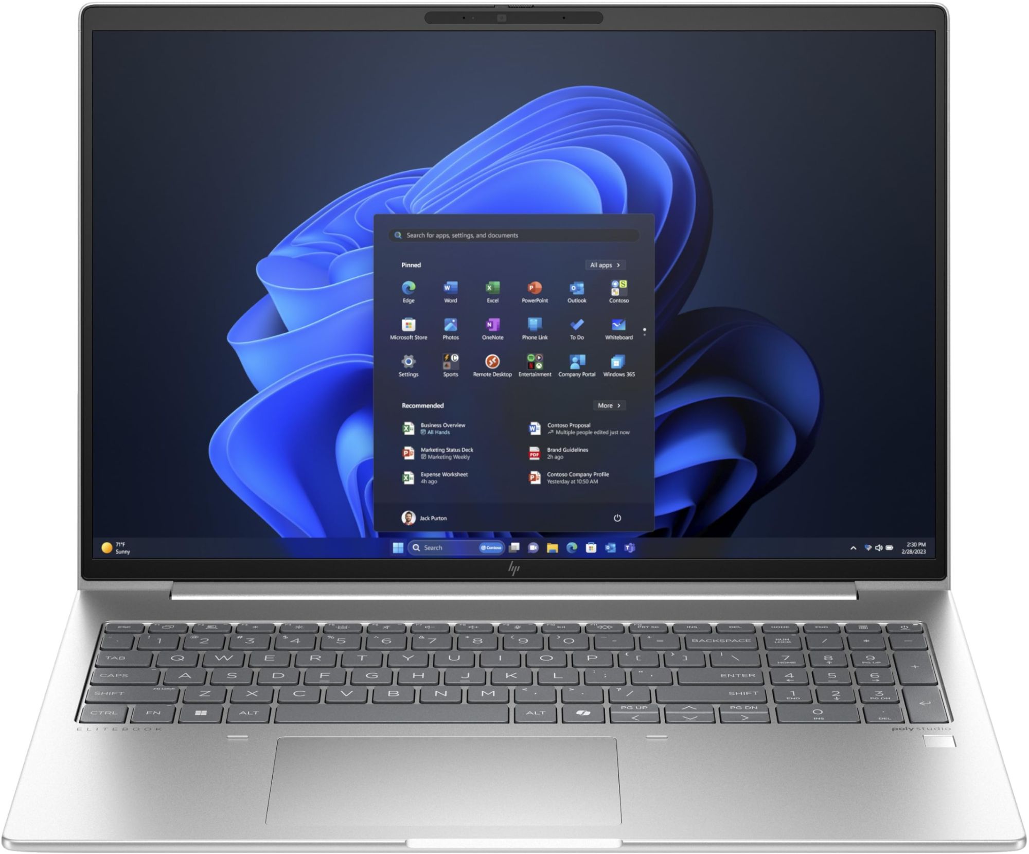 HP EliteBook 660 G11 - 16-inch WUXGA Laptop (Intel Core i5, 8GB RAM, 256GB SSD)