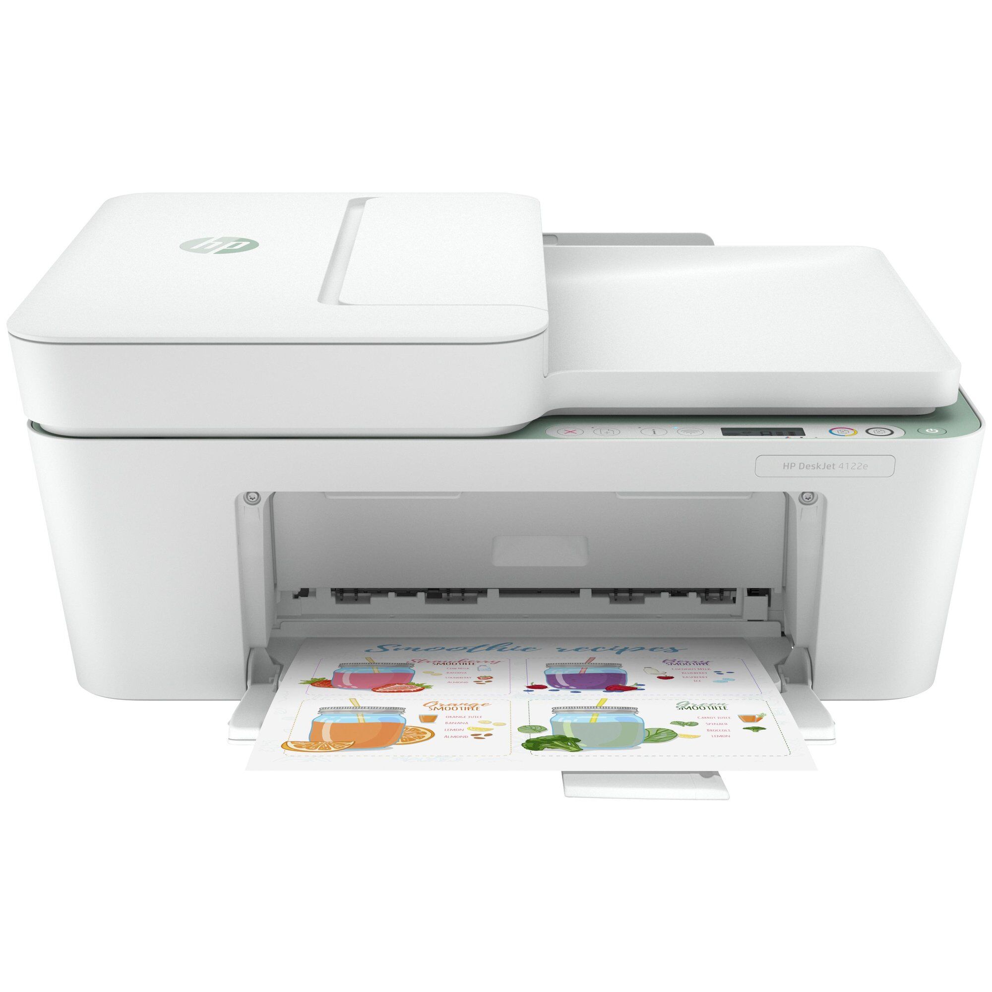 HP DeskJet 4122e Wireless All-in-One Color Printer, Instant Ink; Copier, Scanner
