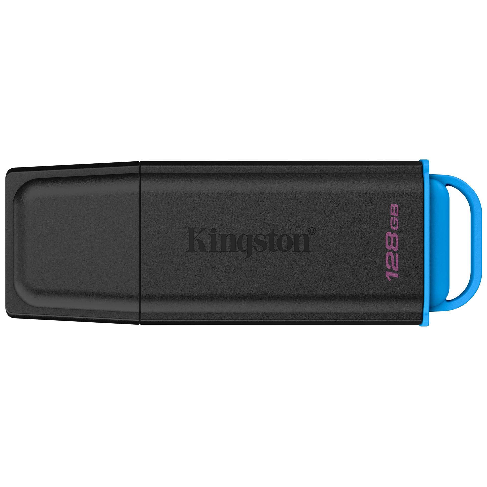 Unidad Flash USB Kingston Technology DataTraveler 128GB Generación 1 Exodia Negro y Azul