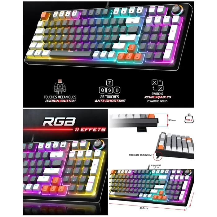 Spirit Of Gamer XPERT K350 Mechanical Keyboard