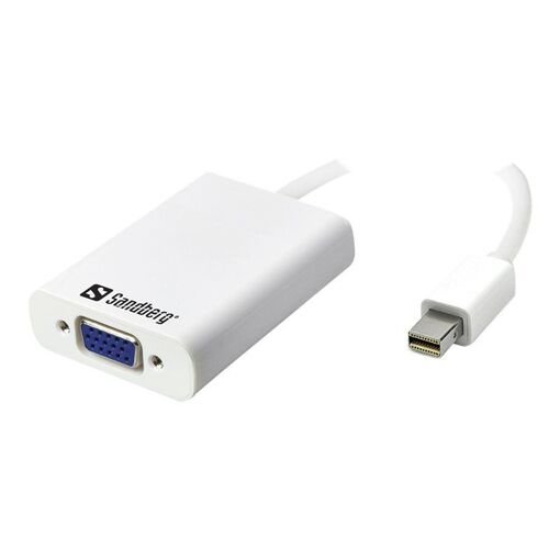 Adaptateur Sandberg MiniDP vers VGA + Audio