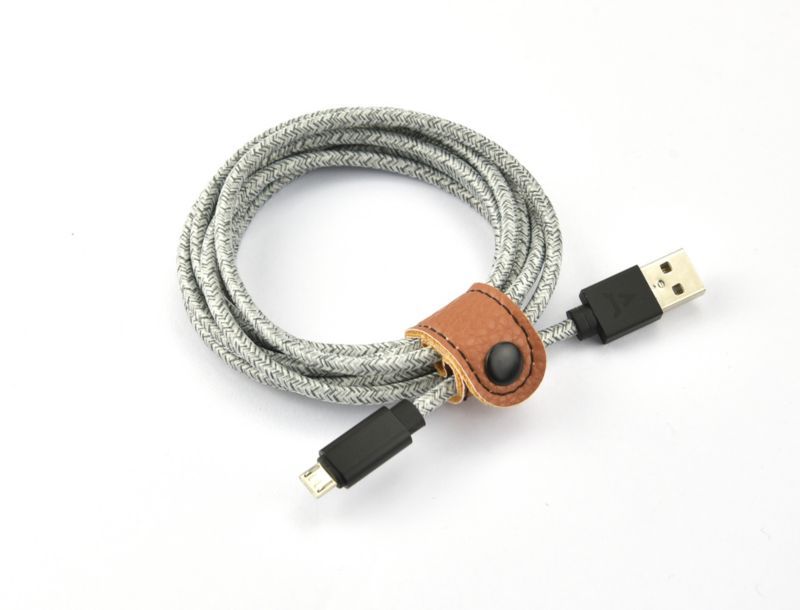 Adeqwat Micro USB Cable 2m Grey