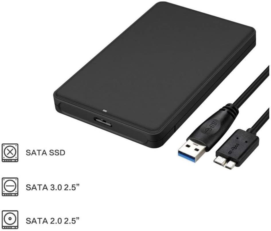 WOOSHOP USB 3.0 External Hard Drive Enclosure