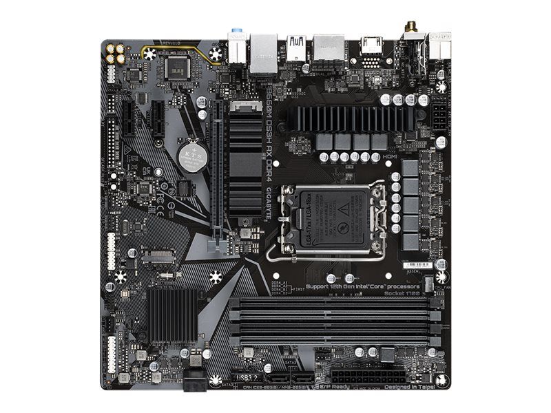 Gigabyte B660M DS3H AX DDR4 Motherboard