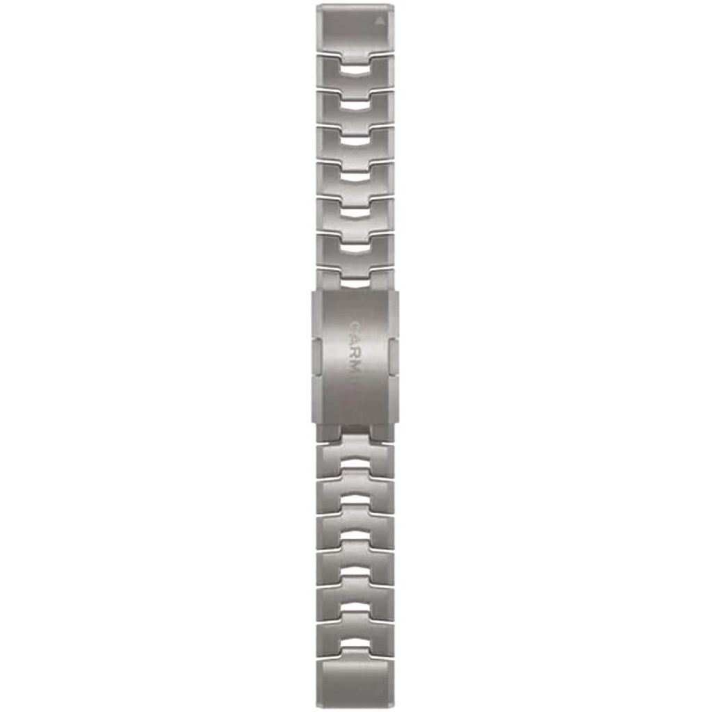 Garmin Titanium Quick Fit 26mm Watch Band for Fenix 3, 5X/5X Plus, and 6X (Black)