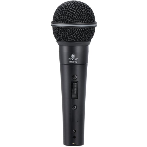 Microphone vocal dynamique Devine DM58S