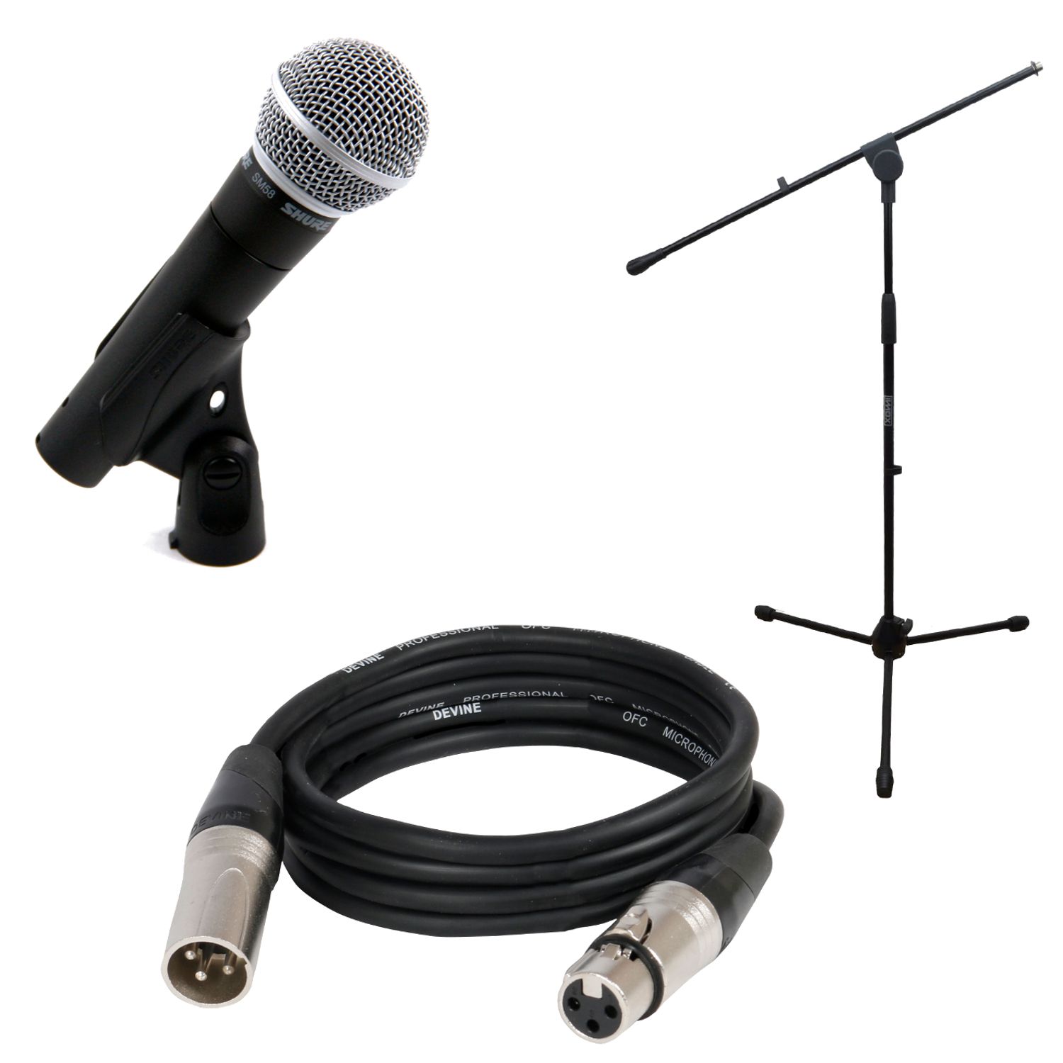 Shure SM58 SE Singer's Microphone Kit