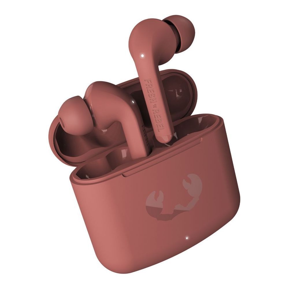 Auriculares inalámbricos verdaderamente sin hilos Fresh 'N Rebel Twins Fuse - Rojo