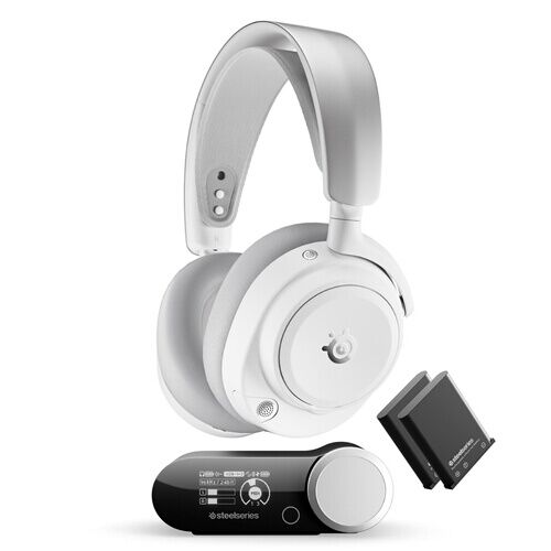 Casque de jeu sans fil SteelSeries Arctis Nova Pro Omni - Blanc
