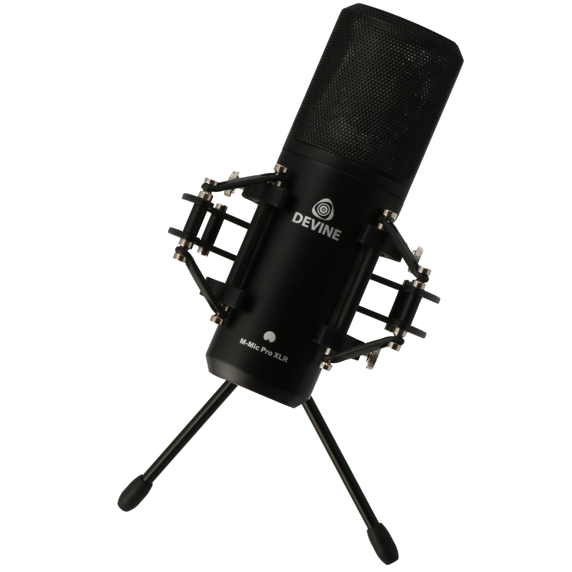 Microsfón de condensador Devine M-Mic PRO XLR (Negro)
