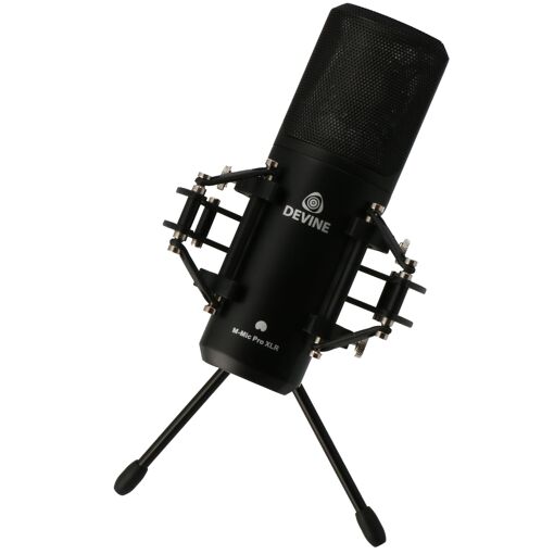 Devine M-Mic PRO XLR Condenser Microphone (Black)
