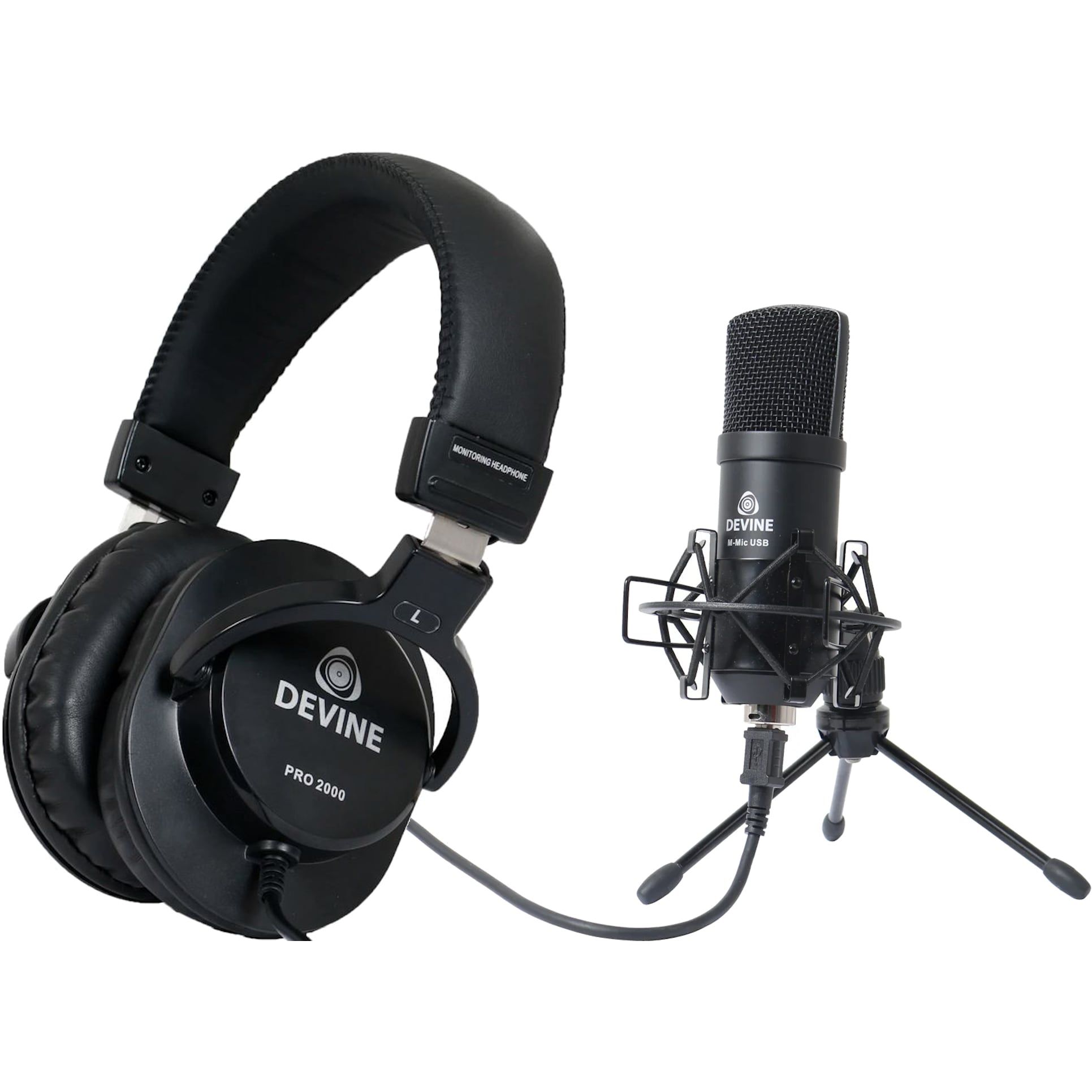 Devine PRO 2000 Headset + Devine Micro USB