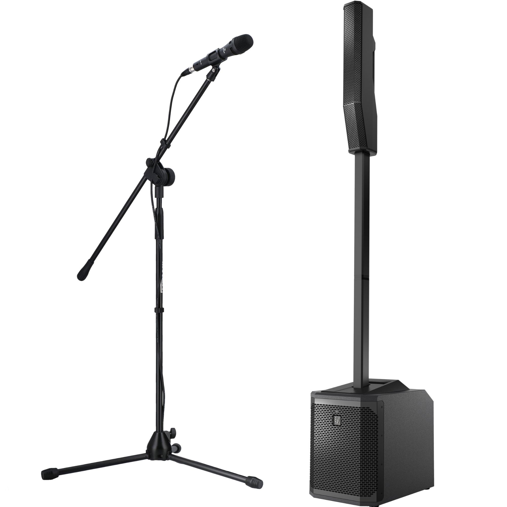 Kit de micrófonos: Electro-Voice Evolve 30M negro + Devine DM 58 + Innox IVA 12 + Devine MIC100/5