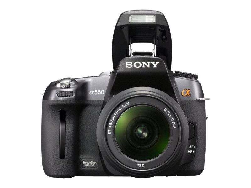Sony Digital SLR Camera - 14.2MP APS-C Sensor - 3x Optical Zoom Lens DT 18-55mm