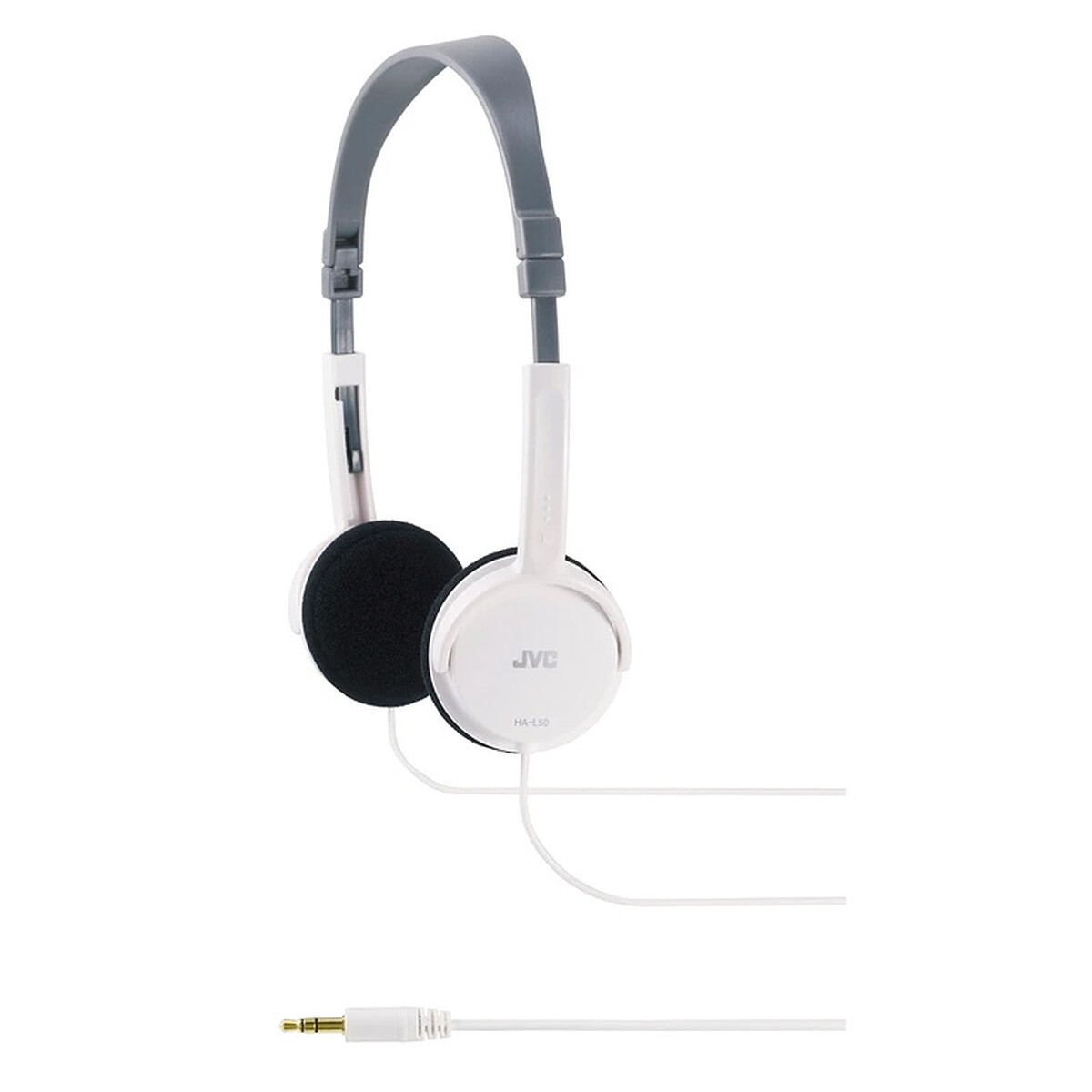 JVC HA-L50 Headphones, White