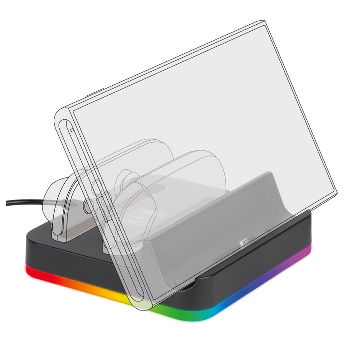 Dock de carga RGB Konix para Nintendo Switch 2 (AIO)