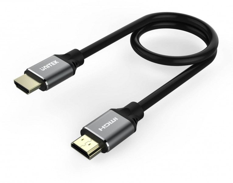 Unitek 8K HDMI 2.1 Cable, 1.5m, Ultra Fast 8K 60Hz & 4K 120Hz, CEC 2.0, Dynamic HDR 10+, Dolby Vision, eARC, UHD II TV, for OLED TV, Gaming Monitor, Xbox Series X, PS5, PS4
