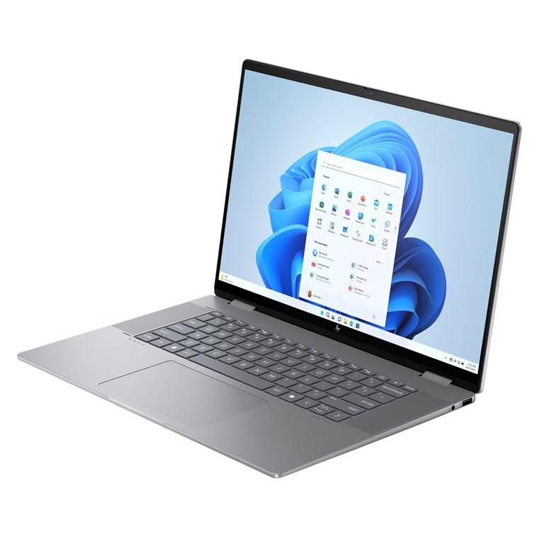 HP Envy x360 16-inch Hybrid (2-in-1) AMD Ryzen 7 8840HS 16GB LPDDR5 512GB SSD Wi-Fi 6E Windows 11 Home AI Laptop - Silver