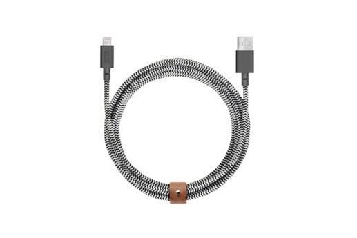Cable de cinturón Native Union Lightning Zebra 3m