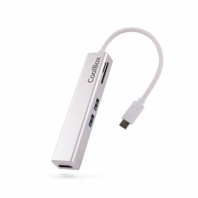 CoolBox COO-DOCK-02 Silver Docking Station