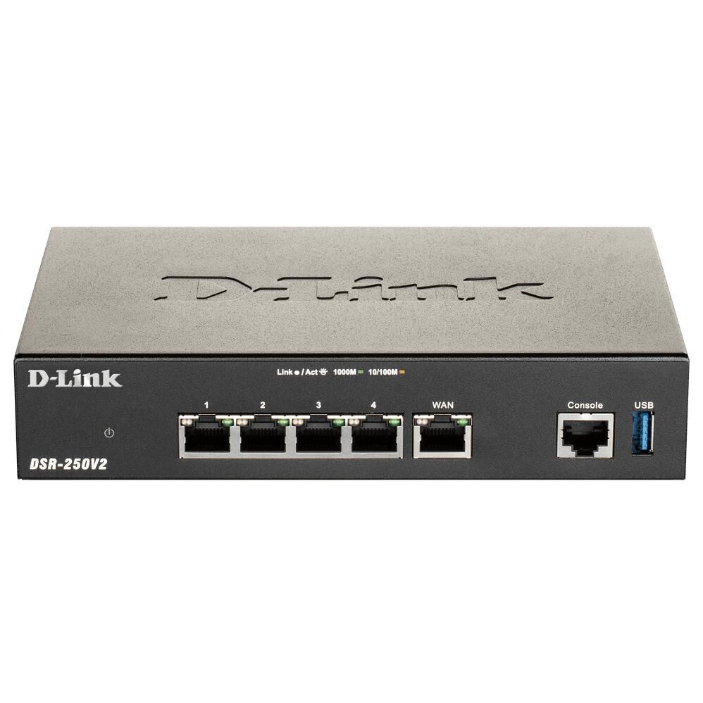 D-Link DSR-250V2 - Routeur commutateur 4 ports - 1GbE