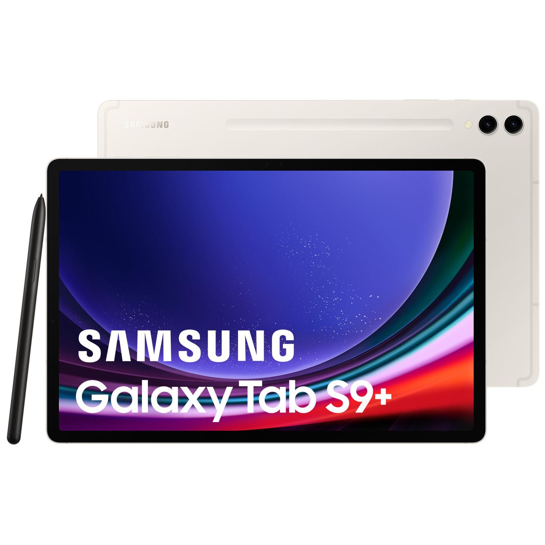 Tablet Samsung Galaxy Tab S9+ 12,4'' 256 GB, Crema