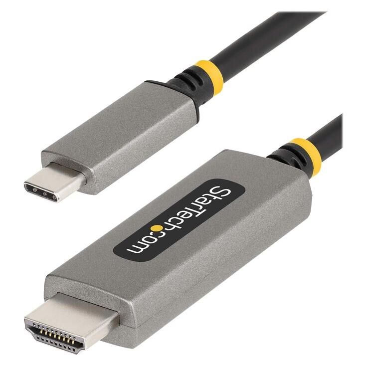 Adaptador StarTech USB-C a HDMI de 2 metros, 8K60Hz/4K144Hz/HDR10