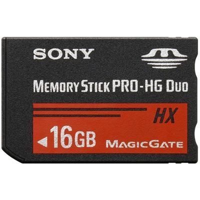 Sony MSHX16B - 16GB Memory Stick PRO-HG Duo Flash Memory Card