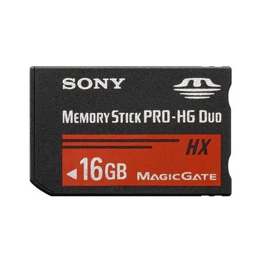 Sony MSHX16B - 16GB Memory Stick PRO-HG Duo Flash Memory Card