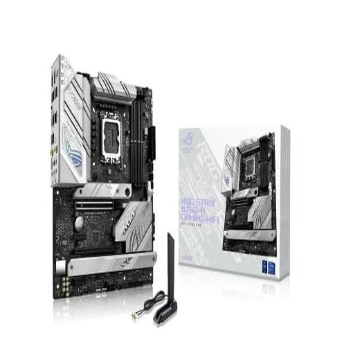 ASUS ROG Strix B760-A Gaming WiFi - Placa base - ATX - Socket LGA1700 - Chipset B760 - USB-C 3.2 Gen 2x2, USB 3.2 Gen 2, USB 3.2 Gen 1, USB-C 3.2 Gen 1, USB-C 3.2 Gen 2 - LAN Gigabit 2.5, Wi-Fi 6E, Bluetooth