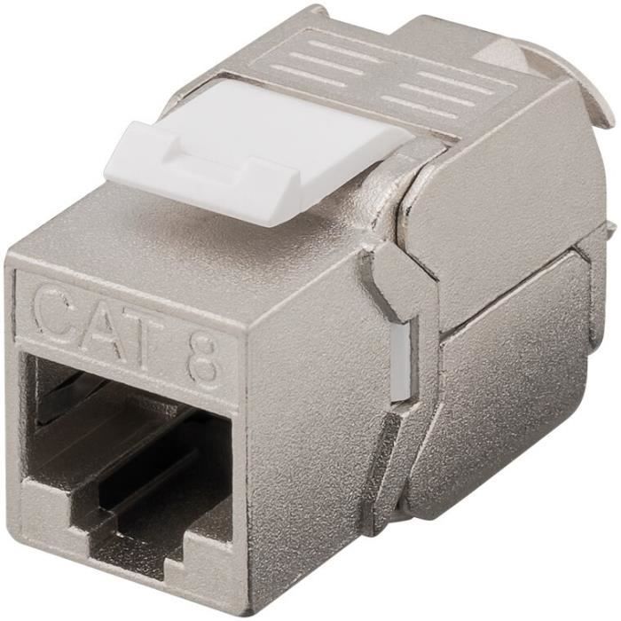 Embase Goobay RJ45 Cat. 8.1 STP - Femelle
