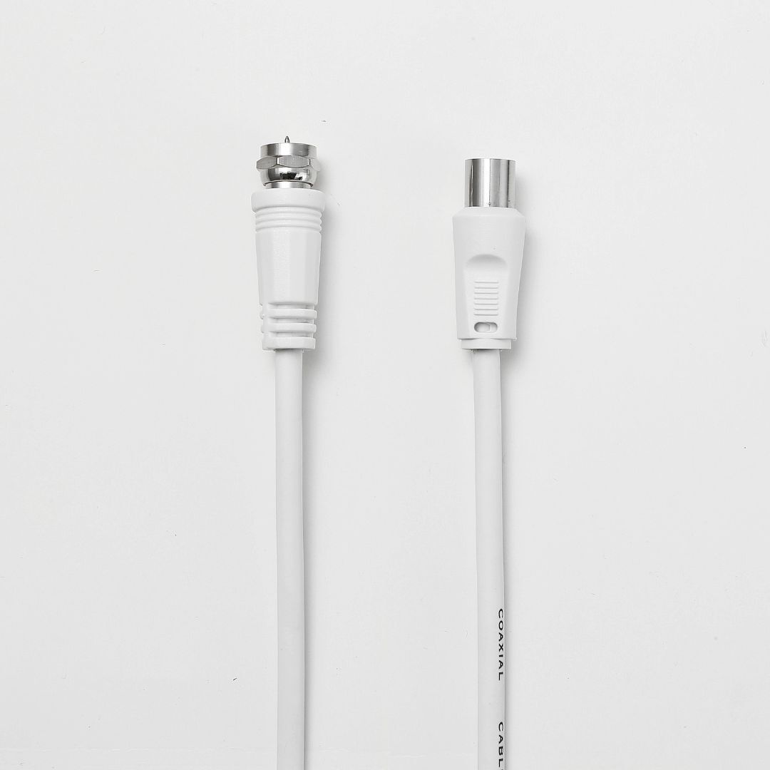 D2 Diffusion Coaxial/Satellite Cable - 2m - White