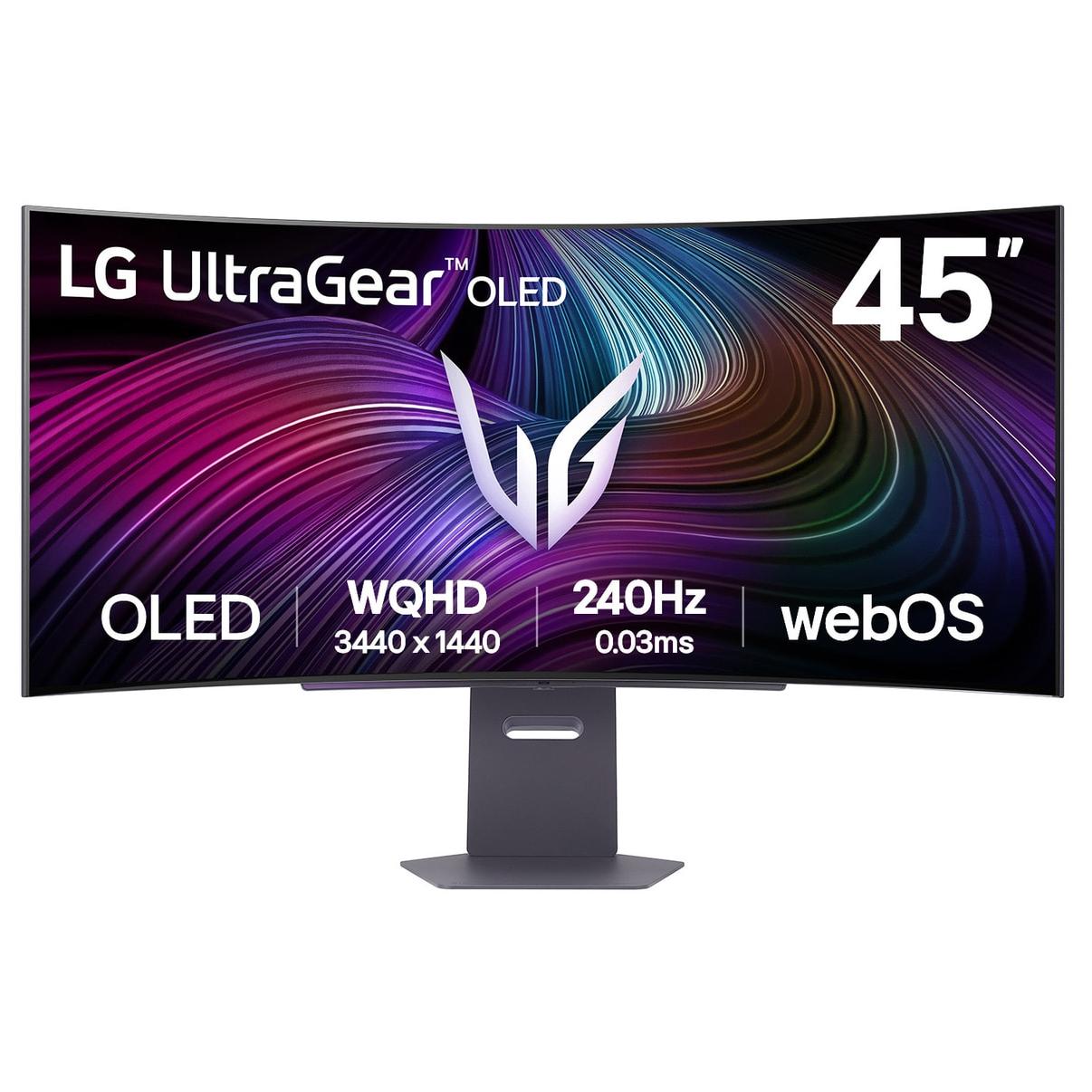 LG 45GX90SA-B 45" Wide Quad HD OLED Screen - Black