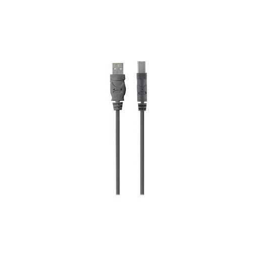 Belkin USB Cable - USB (M) to USB Type B (M) - USB 2.0 - 1.8m - Charcoal