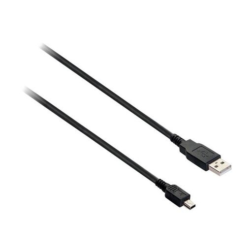 V7 USB Cable - 1.8m Black (Type-B to Mini-B)